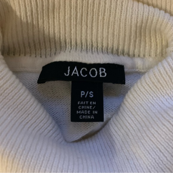 Jacob cream cotton cashmere turtleneck - Picture 2 of 4